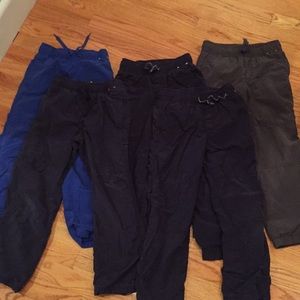 Lot of 5 Lined Gymboree Gymster Pants